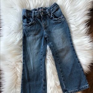 Girls Gymboree Bootcut adjustable waist jeans